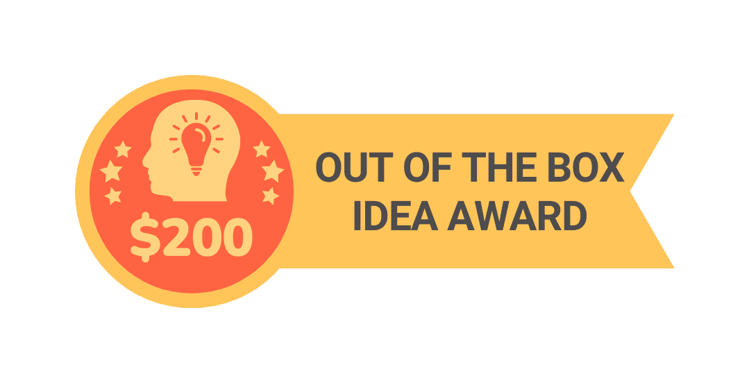 Out of the box idea award